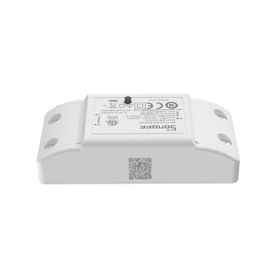 SONOFF BASICR4 Smart Switch, Lichtschalter Relais, Alexa & Google Home, App BASICR4