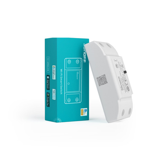 SONOFF BASICR4 Smart Switch, Lichtschalter Relais, Alexa & Google Home, App BASICR4