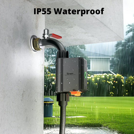 SONOFF Zigbee Smart Wasserventil, Bewässerungscomputer, für Garten SWV-BSP