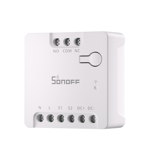 SONOFF MINI Dry WiFi Smart Switch (Trockenkontaktrelais), Lichtschalter Relais, Potentialfrei, Garagentorsteuerung, Unterputz HomeKit MINI-D