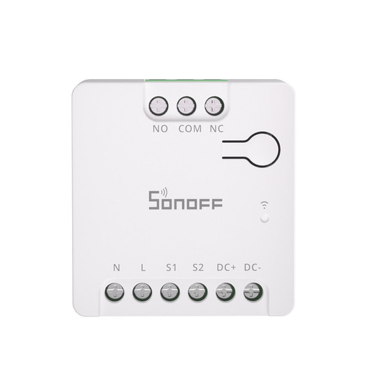 SONOFF MINI Dry WiFi Smart Switch (Trockenkontaktrelais), Lichtschalter Relais, Potentialfrei, Garagentorsteuerung, Unterputz HomeKit MINI-D