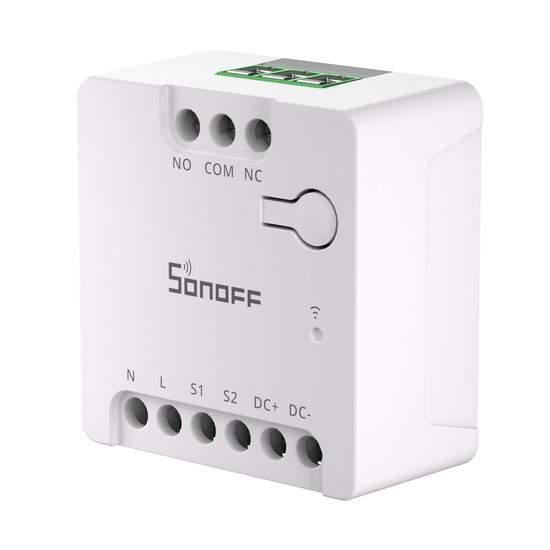 SONOFF MINI Dry WiFi Smart Switch (Trockenkontaktrelais), Lichtschalter Relais, Potentialfrei, Garagentorsteuerung, Unterputz HomeKit MINI-D