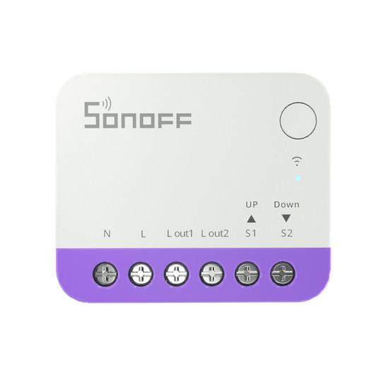 SONOFF Smart Rollladenschalter, Jalousiesteuerung, Rollladenmotor, Unterputz, Alexa & Google Home App MINI-RBS