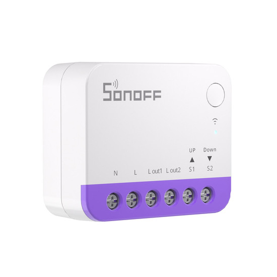SONOFF Smart Rollladenschalter, Jalousiesteuerung, Rollladenmotor, Unterputz, Alexa & Google Home App MINI-RBS