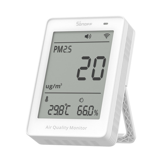 SONOFF AirGuard PM2.5/PM10 Matter über WiFi Luftqualitätsmonitor, HomeKit, Alexa & Google Home, App SAWF-07P