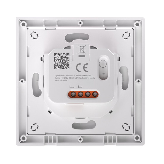 SONOFF Fusion Serie Orb-ZBW1L Zigbee Intelligenter Wandschalter, Lichtschalter Relais, Ohne Neutralleiter, Unterputz ZBMINIL2-E