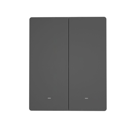 SONOFF SwitchMan Smart-Wandschalter, Lichtschalter Relais, 2-Fach, HomeKit, Alexa & Google Home App M5-2C-80M