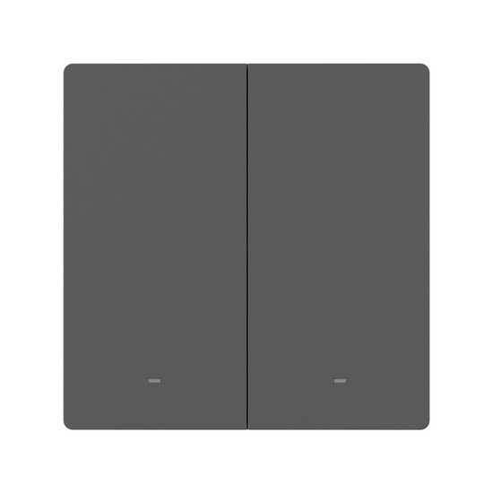 SONOFF SwitchMan Smart-Wandschalter, Lichtschalter Relais, 2-Fach, HomeKit, Alexa & Google Home App M5-2C-86M