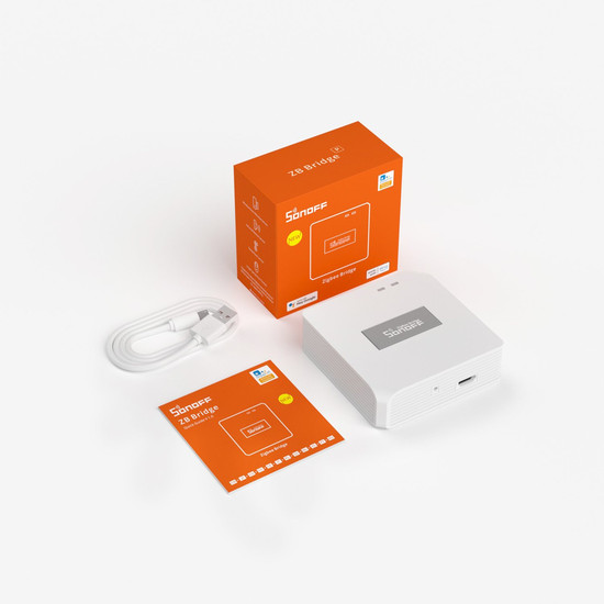 SONOFF Zigbee Bridge Pro Smart Hub, Zigbee 3.0 Gateway, bis zu 128 Geräte, Alexa & Google ZB Bridge-P