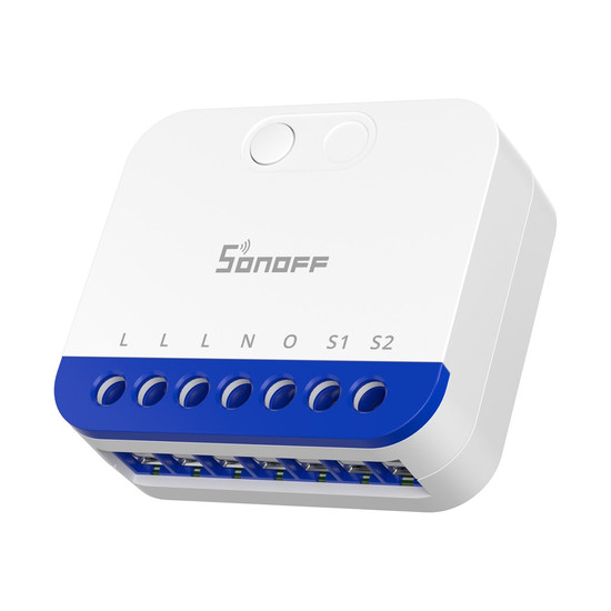 SONOFF MINI DIM Matter über WiFi Dimmerschalter, LED dimmbar, Unterputz, HomeKit Alexa & Google App MINI-DIM