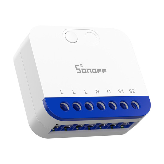 SONOFF MINI DIM Matter über WiFi Dimmerschalter, LED dimmbar, Unterputz, HomeKit Alexa & Google App MINI-DIM