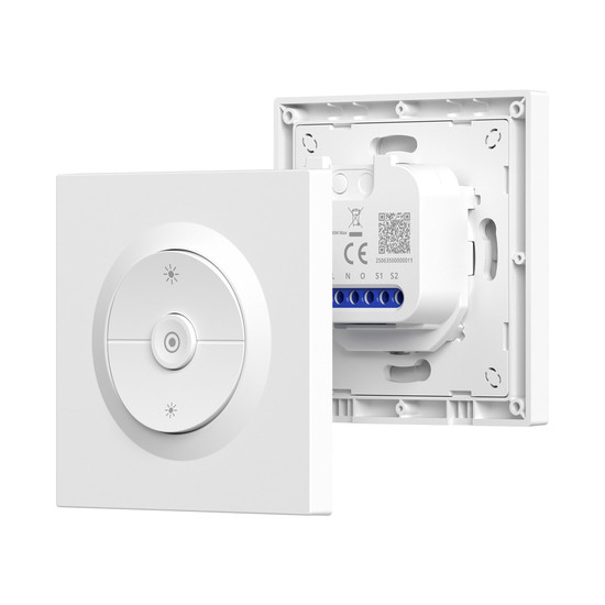 SONOFF Orb-DIM Matter über WiFi Dimmer Wandschalter, LED dimmbar, Phasenabschnitt, Unterputz MINI-DIM-E