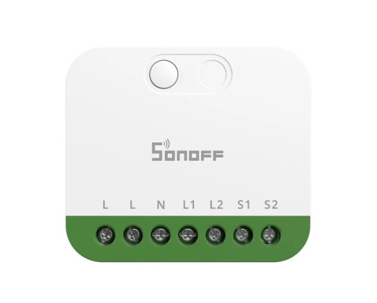 SOIXX Hutschienenhalter für Sonoff MINI DIM, 2GS DIN Rail Hutschiene Halter 90 Grad Weiß