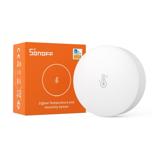 SOIXX Halter für Sonoff SNZB-02P Temperatur- und Feuchtigkeitssensor Tischhalterung
