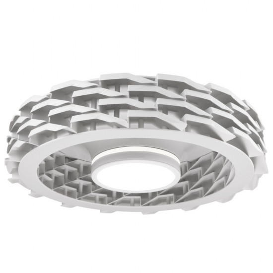 Sulion Deckenventilator mit LED Leuchte RUBIK WLAN Ø76cm dimmbar Weiß mit App oder Fernbedienung steuerbar