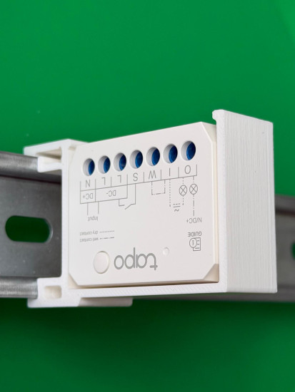 SOIXX Hutschienenhalter für Tapo S110E Relaisschalter DIN Hutschiene Halter
