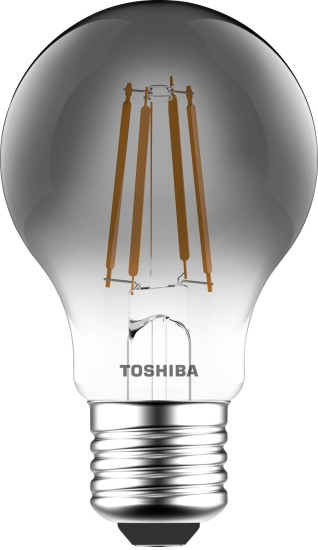 Toshiba LED Filament Lampe E27 Rauch 4.5W 1800K 225Lm wie 25W