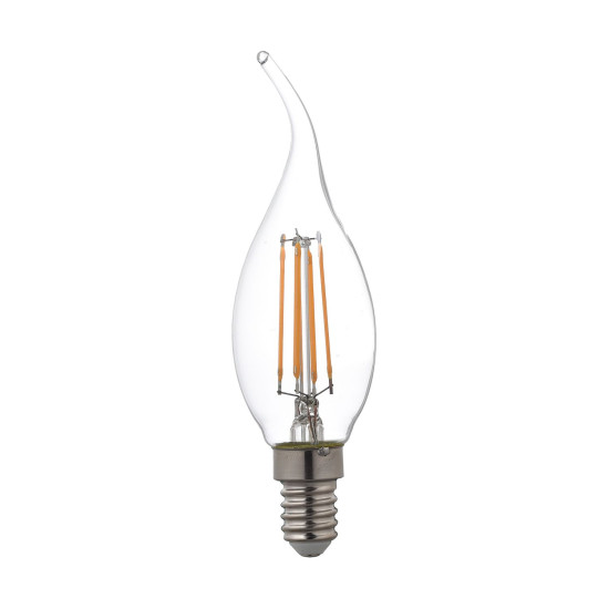 Toshiba LED Filament Lampe E14 4.5W 2700K 470Lm wie 40W