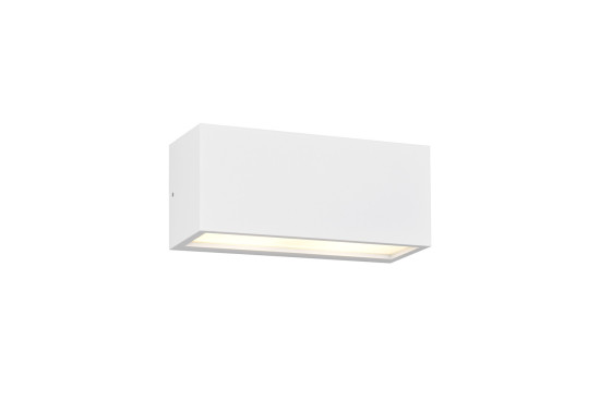 Trio 218560231 Mayenne E14 Wandleuchte 2-fach Weiß Matt IP44