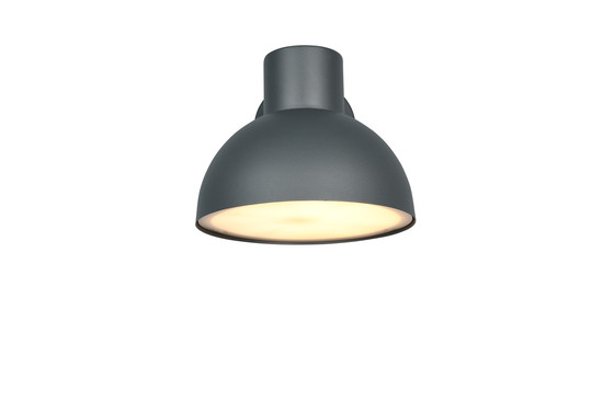 Trio 262360142 Elbe E27 Wandleuchte Anthrazit IP44