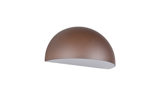 Trio 262460124 Maas E27 Wandleuchte Rostfarbig IP44