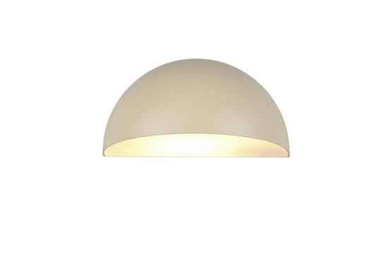 Trio 262460166 Maas E27 Wandleuchte Sand IP44