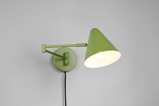 Trio 263970115 Cosima E14 Wandleuchte ⌀15cm Grün