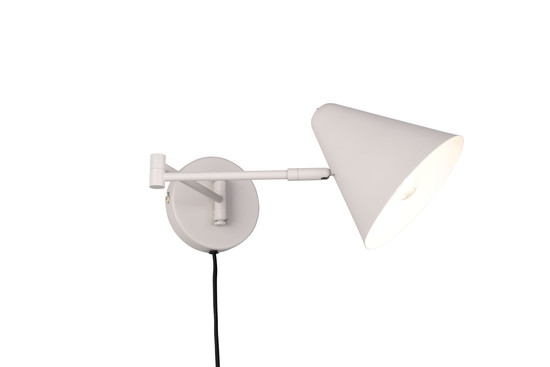 Trio 263970176 Cosima E14 Wandleuchte ⌀15cm Warm Grey