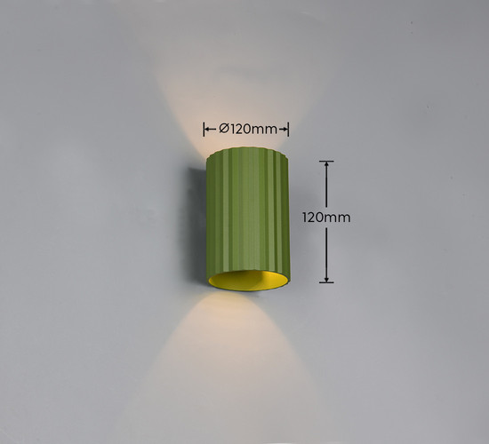 Trio 264300115 Imaria G9 Wandleuchte ⌀8cm Grün