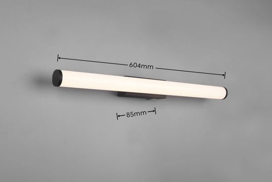 Trio Mattimo LED Wandleuchte  6,5W Schwarz Matt warmweiss