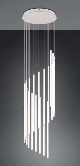 Trio 330632076 Baxter LED Pendelleuchte 68W ⌀37cm dimmbar Warm Grey CCT einstellbare Lichtfarbe