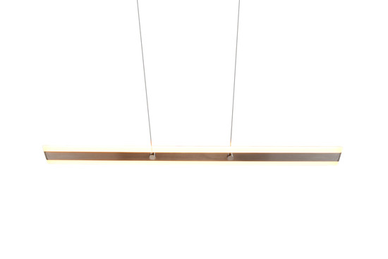 Trio 331210107 Arcola LED Pendelleuchte 36W dimmbar Nickel Matt CCT einstellbare Lichtfarbe