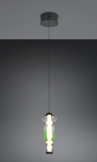 Trio 334310117 Minerva Pendelleuchte ⌀14,5cm dimmbar Multicolor