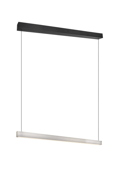 Trio 347910107 Wallace LED Pendelleuchte 29W dimmbar Nickel Matt CCT einstellbare Lichtfarbe