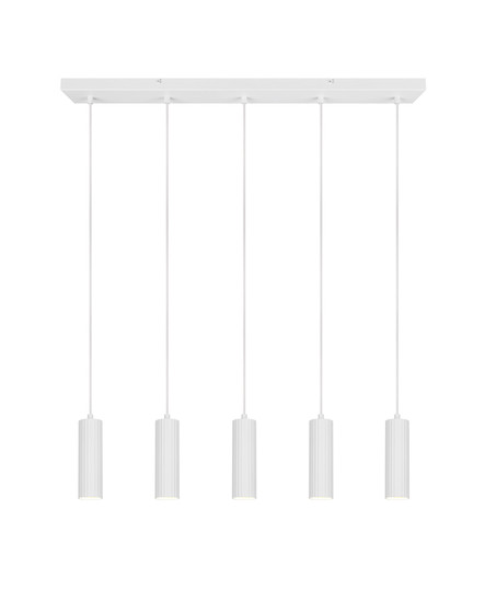 Trio 367700531 Soka GU10 Pendelleuchte 5-fach ⌀5,5cm Weiß Matt