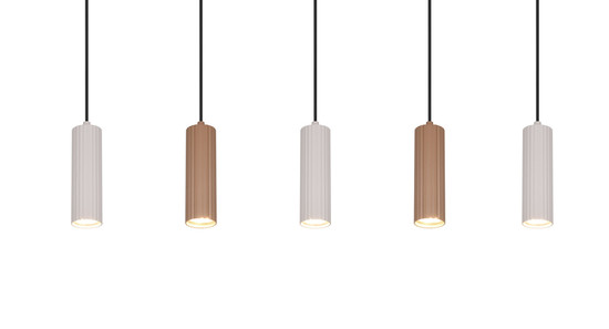 Trio 367700565 Soka GU10 Pendelleuchte 5-fach ⌀5,5cm Coffee