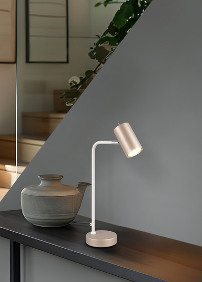 Trio 512400165 Marley GU10 Tischleuchte Coffee