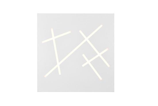 Trio 630810131 Snip LED Deckenleuchte 24W dimmbar Weiß Matt CCT einstellbare Lichtfarbe