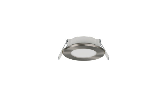 Trio 635110107 Himal LED Einbauleuchten 3,5W ⌀8,5cm dimmbar Nickel Matt IP65 CCT einstellbare Lichtfarbe