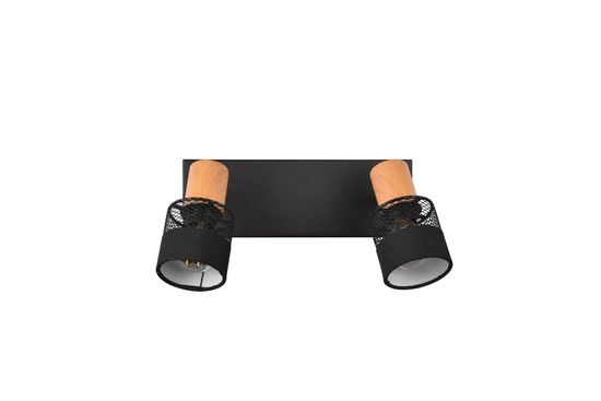 Trio Nandini Strahler E14  2-fach Schwarz Matt