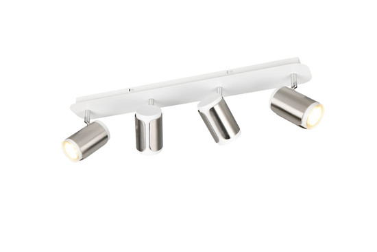 Trio 814500407 Gillan GU10 Strahler 4-fach Nickel Matt