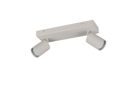 Trio 867700276 Soka GU10 Strahler 2-fach Warm Grey