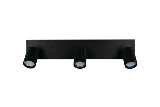 Trio 867700332 Soka GU10 Strahler 3-fach Schwarz Matt