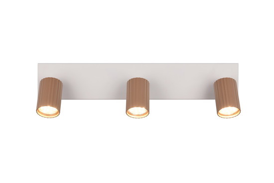 Trio 867700365 Soka GU10 Strahler 3-fach Coffee