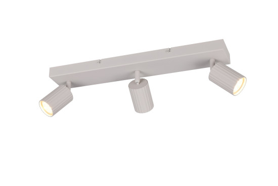 Trio 867700376 Soka GU10 Strahler 3-fach Warm Grey