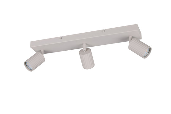 Trio 867700376 Soka GU10 Strahler 3-fach Warm Grey