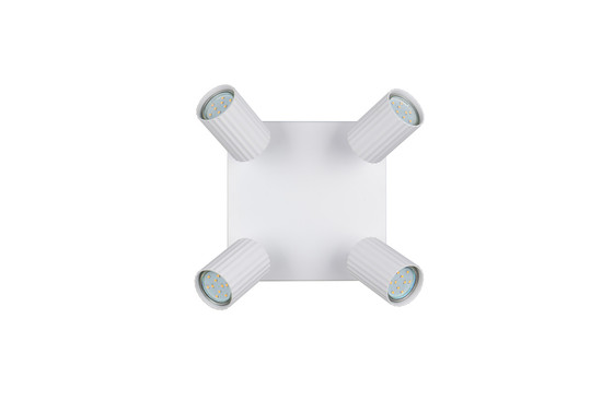 Trio 867730431 Soka GU10 Strahler 4-fach Weiß Matt