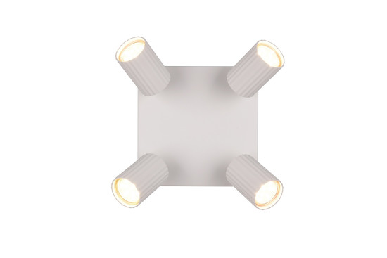 Trio 867730476 Soka GU10 Strahler 4-fach Warm Grey