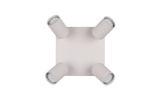 Trio 867730476 Soka GU10 Strahler 4-fach Warm Grey