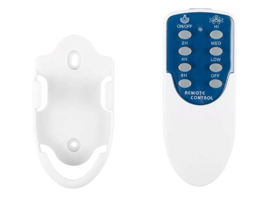 Tristar leiser Deckenventilator Ø112cm mit Beleuchtung und Timer + Fernbedienung E14 Metall VE-5815